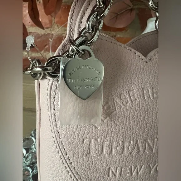 NWOT Tiffany & Co. Return to Tiffany Mini Tote Bag in Dusty Pink - Picture 6 of 17